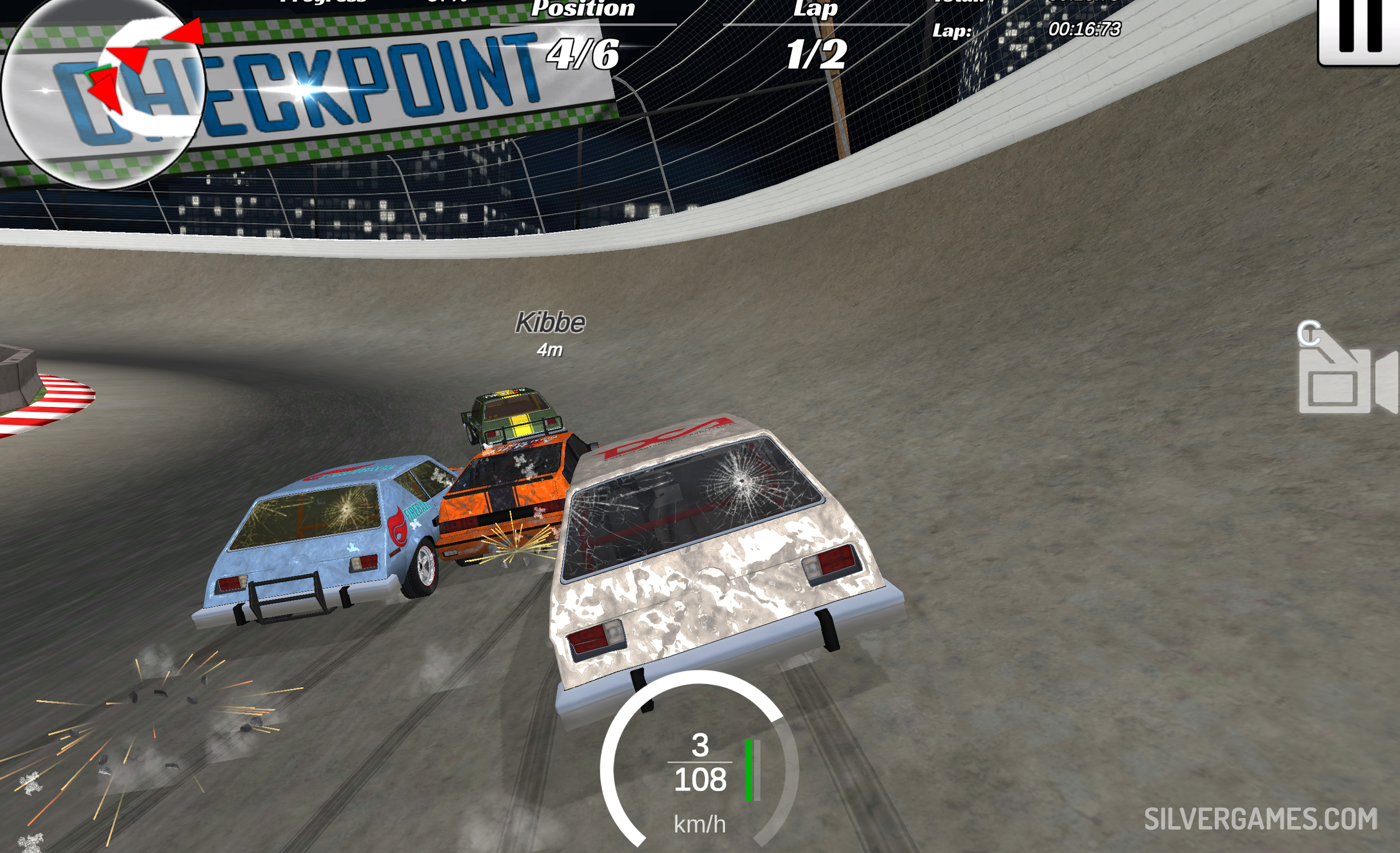 Demolition Derby Jouez En Ligne Sur Silvergames