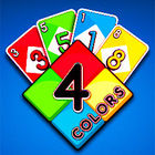 4 cartes de couleurs