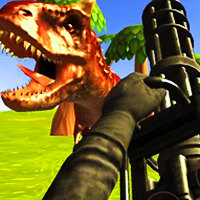 Play Dinosaur Hunter Survival  Free Online Games. KidzSearch.com