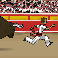 Extreme Pamplona 🐂 Jogue jogos de corrida online