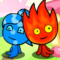 Jogo de Água e Fogo (Fireboy e Whatergirl in The Forest Temple) 