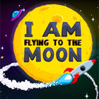 i am flying to the moon