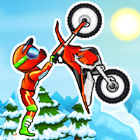 Moto X3M 4: Winter - Jogue Online em SilverGames 🕹️