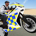Simulador de motos policiales
