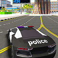 Simulador de coche de policía