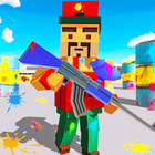 blocky gun paintball