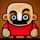 mustached driller