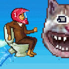 pixel toilet