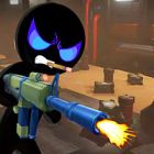 stickman armed assassin cold space