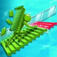 Course d'escaliers 3D