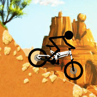 stickman downhill