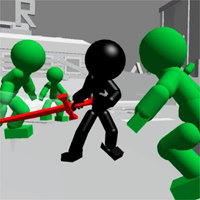 Stickman Ultimate Street Fighter 3D em Jogos na Internet