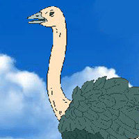 Súper simulador de avestruz