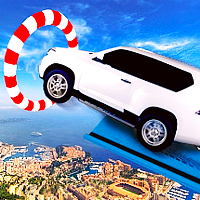 toyota prado car stunt