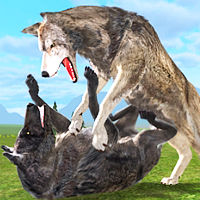 Simulador de lobos salvajes