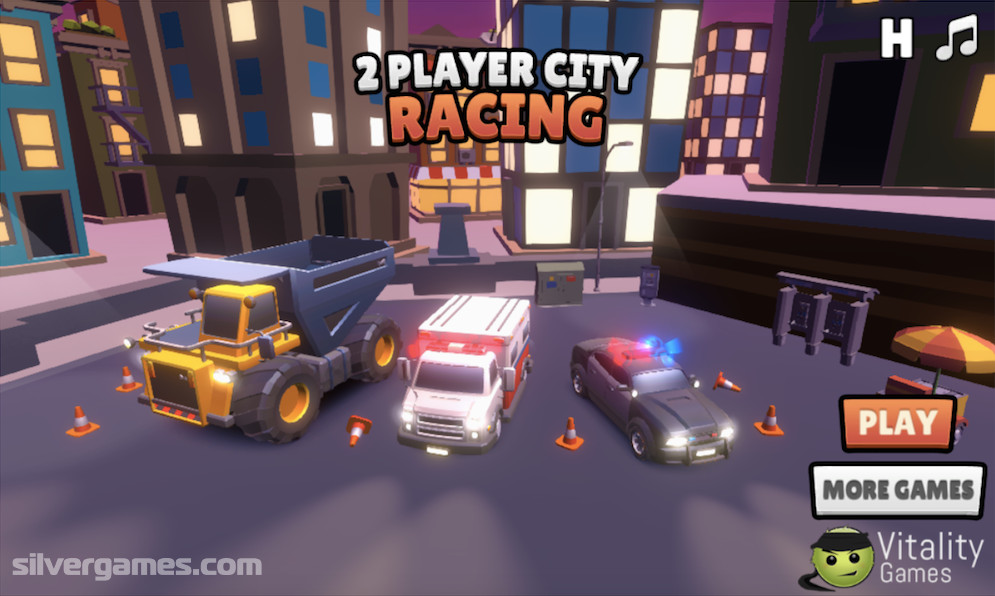 2 Player City Racing  Jogue Agora Online Gratuitamente - Y8.com