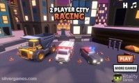 2 Player City Racing: Race