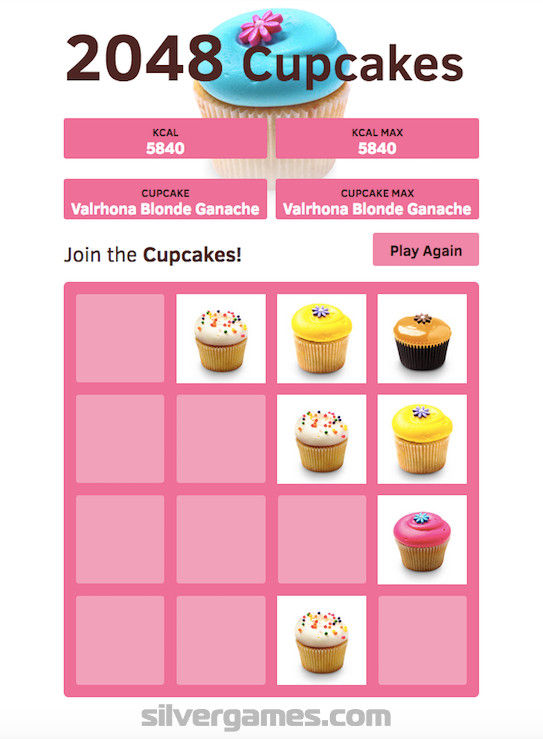 2048-cupcakes-j-tssz-2048-cupcakes-online-a-silvergames-en