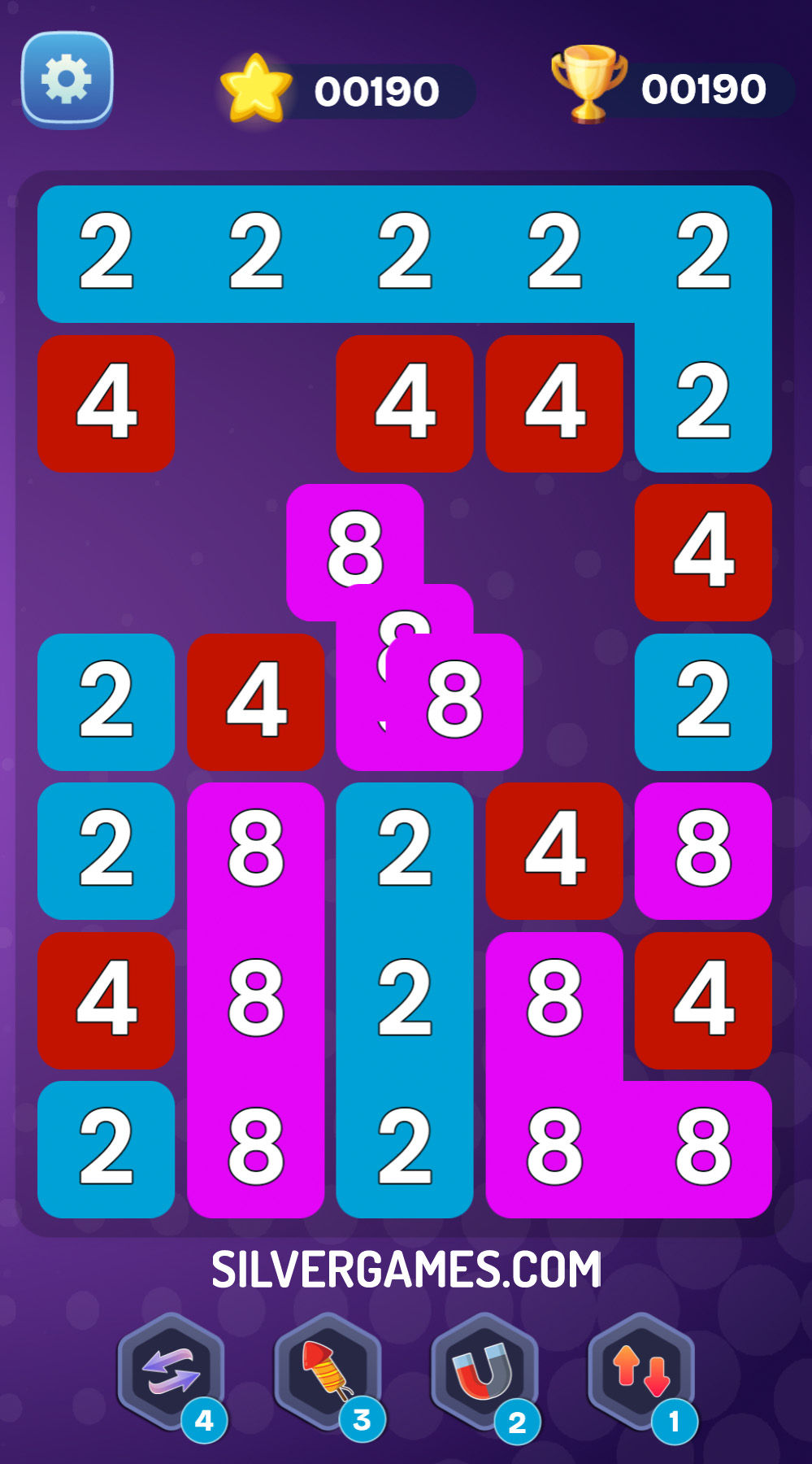 2048 Cube Merge : Number Match
