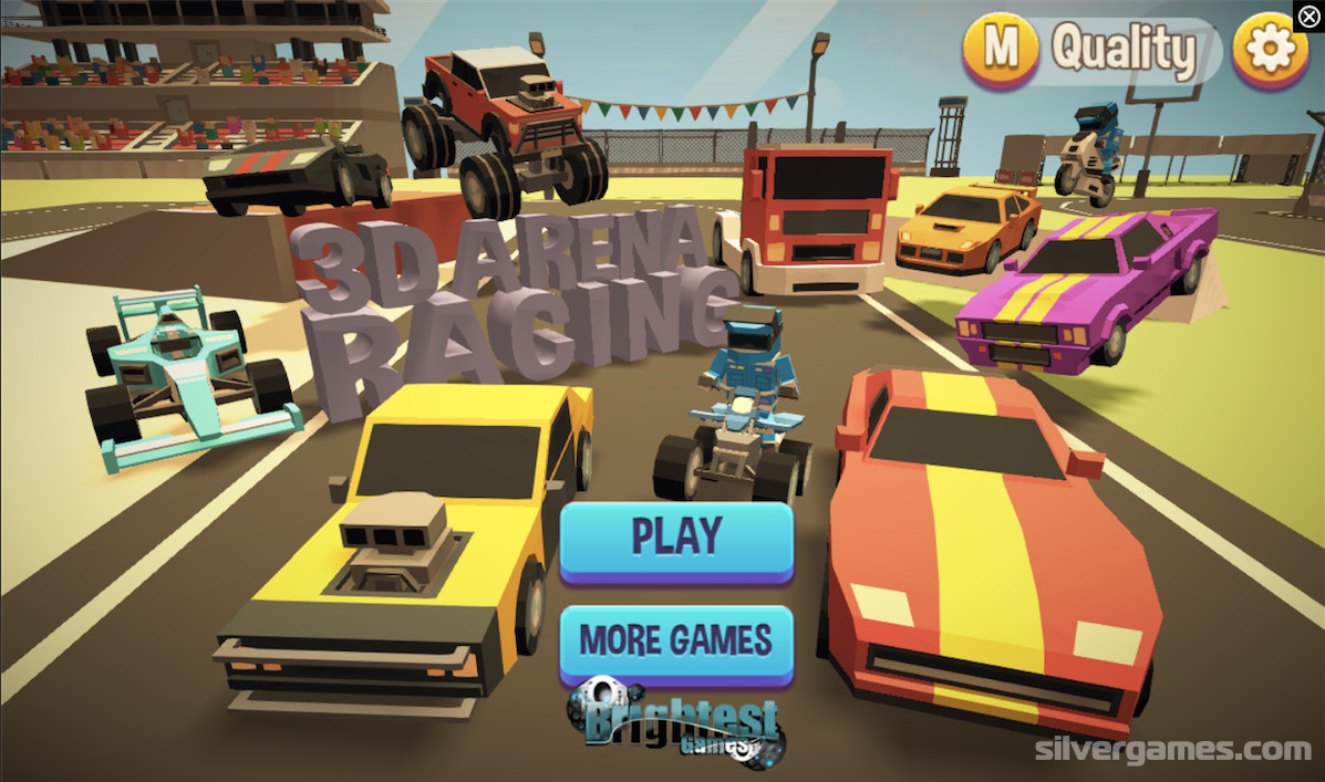 3D ARENA RACING - Jogue Grátis Online!