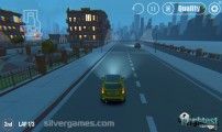 3D Night City: 2 Player Racing: Gameplay Car Driving Night