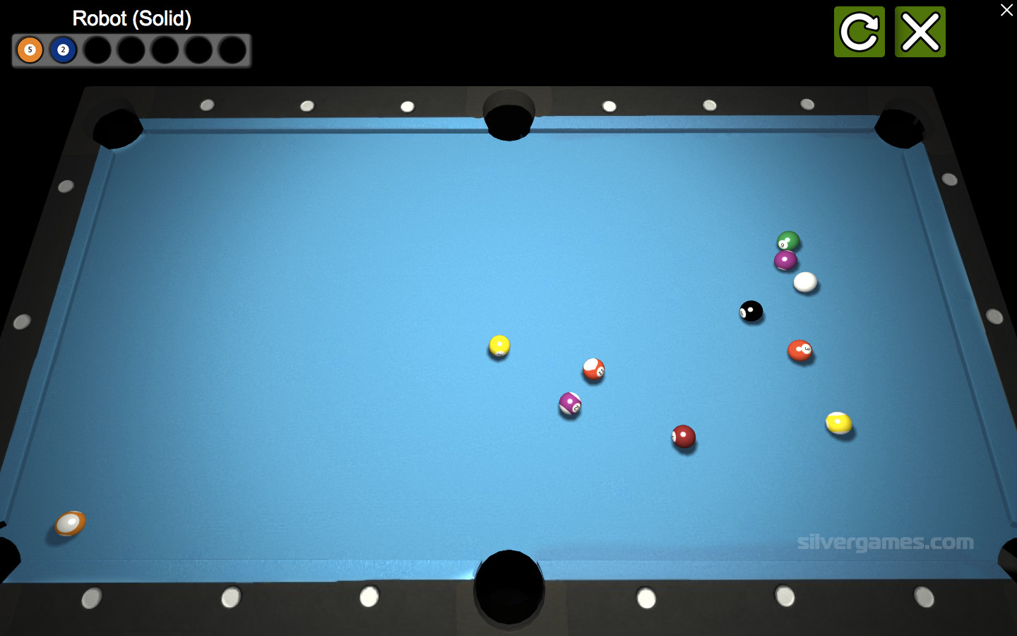  free online 3D billiard game