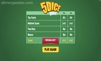 5 Dice Duel: Gambling Score