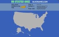 Prueba De Los 50 Estados De EE. UU.: Menu