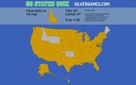Kviz 50 Američkih Država: America Puzzle