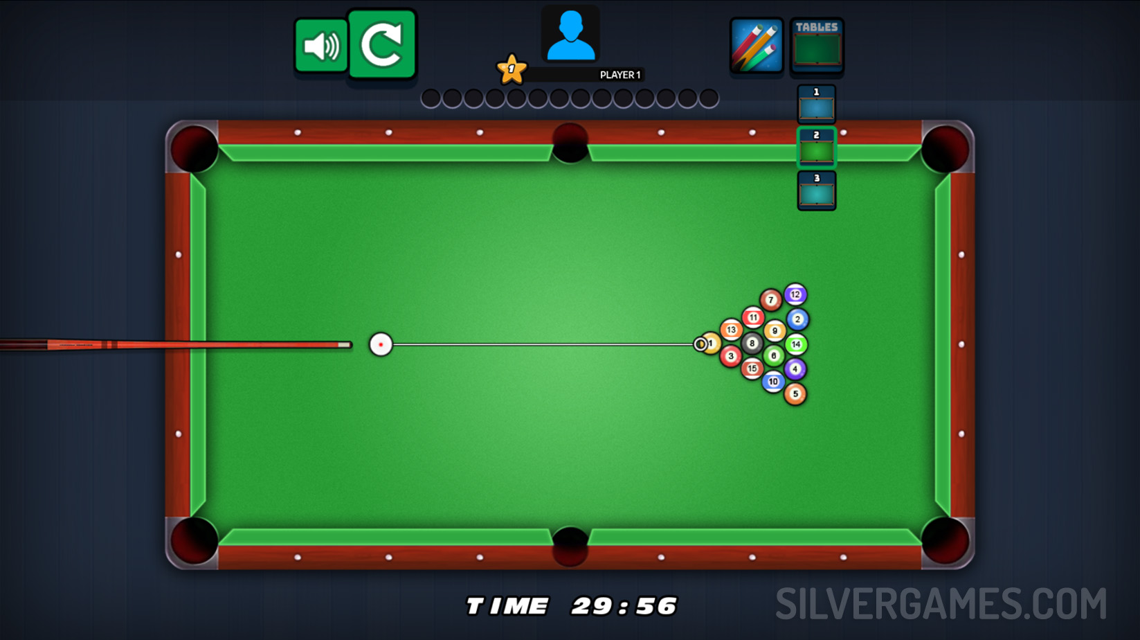 8 Ball Pool Online - Играйте Онлайн на SilverGames 🕹️