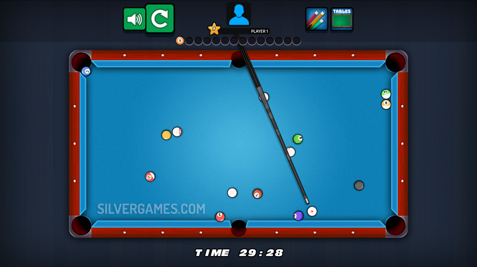 8 Ball Pool Classic - Play Online on SilverGames 🕹️