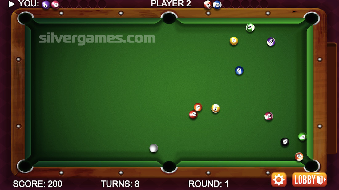 8 Ball Pool - Play Online on SilverGames 🕹️