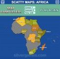 Africa Map Quiz: Gameplay Map Countries