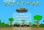 Age Of War: Game Start Menu