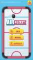 Air Hockey: Menu
