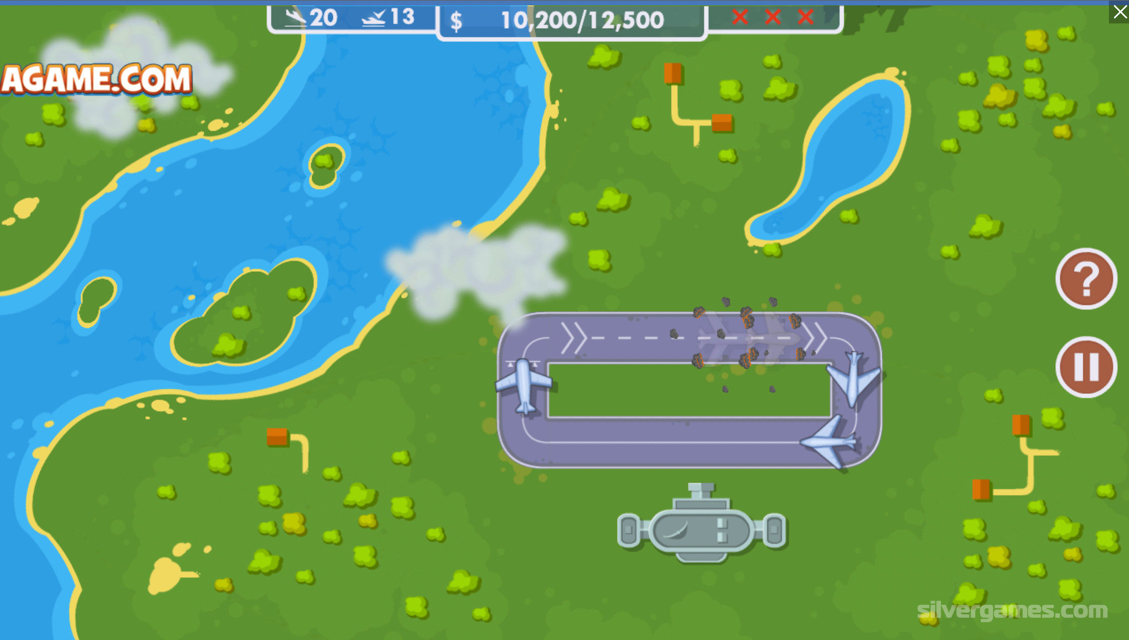 Controlador de tráfego aéreo - Jogue Online em SilverGames 🕹️