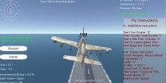 Simulador De Piloto De Portaaviones: Airplane Flight Pilot