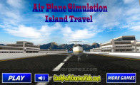 Airplane Simulator Island Travel: Menu