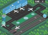 Flughafen Hochbetrieb: Airplane