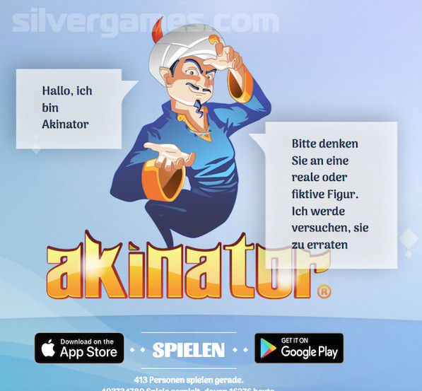 Akinator - Play Online on SilverGames 🕹️