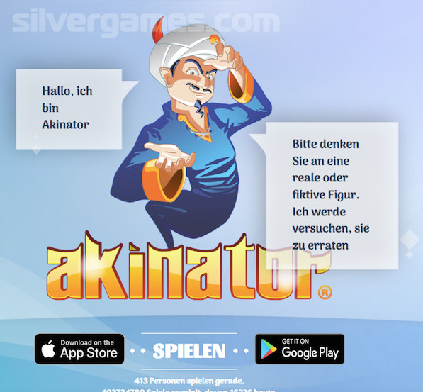 Akinator Free Game: Ask the Web Genie Online - Freemake