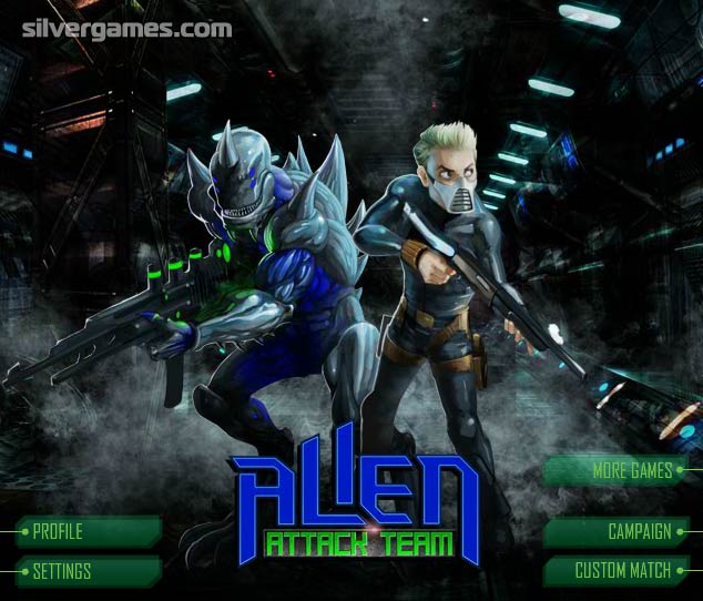 Alien Attack Team  Jogue Agora Online Gratuitamente - Y8.com