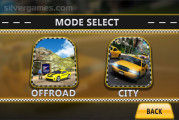 Amazing Taxi Simulator 3D: Mode Selection