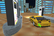 Amazing Taxi Simulator 3D: Refueling Gameplay