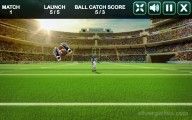 American Football Challenge: Field Soccer Catching