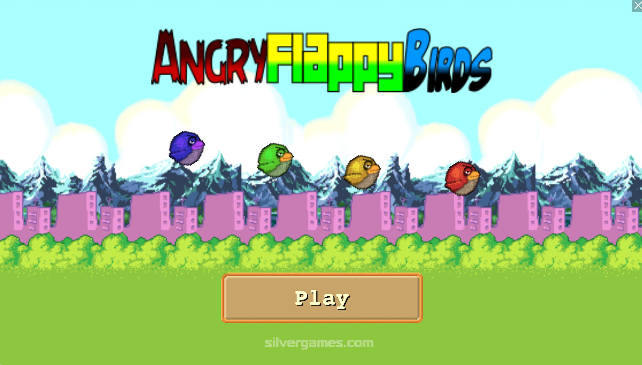 Angry Flappy Birds - সিলভারগেমস অনলাইনে খেলুন 🕹️