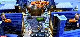 Angry Gran Run: Menu
