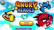 Angry Heroes: Menu