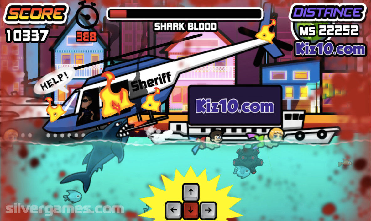 Angry Shark Online 🔥 Play online