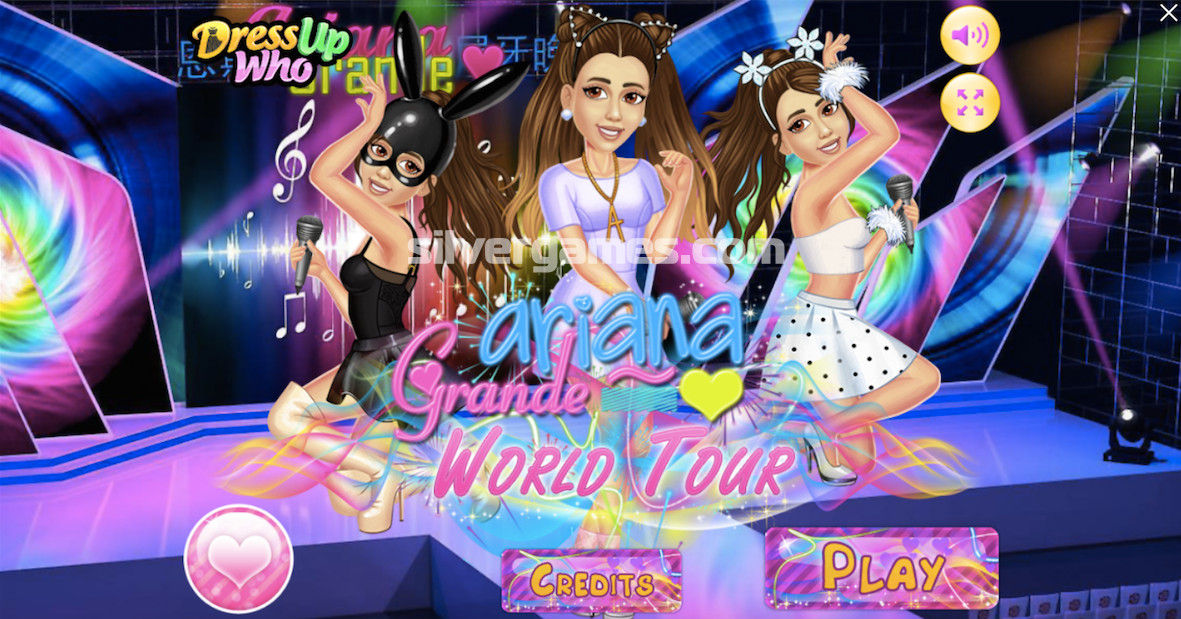 Ariana Grande Dress Up Play Online On